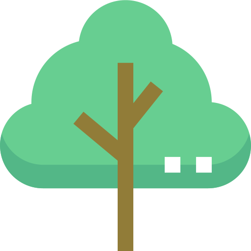 árbol Pixelmeetup Flat icono