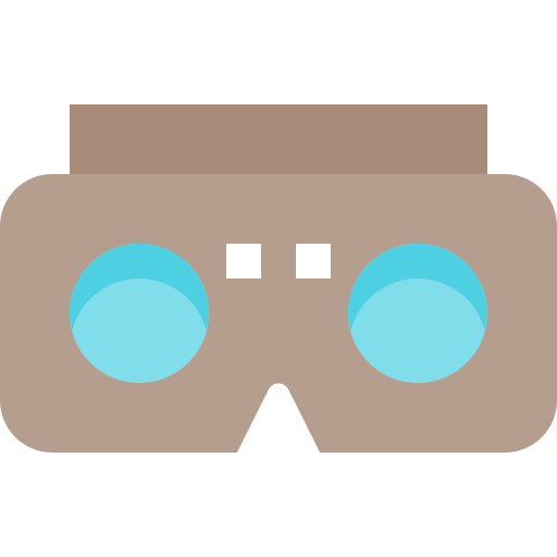 Oculus rift Pixelmeetup Flat icon