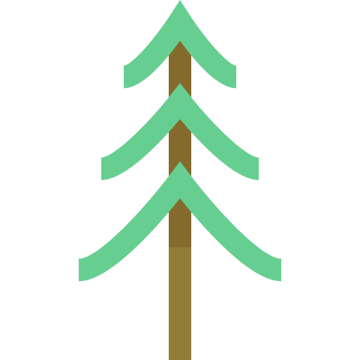 drzewo Pixelmeetup Flat ikona