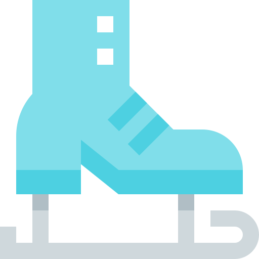 スケート靴 Pixelmeetup Flat icon
