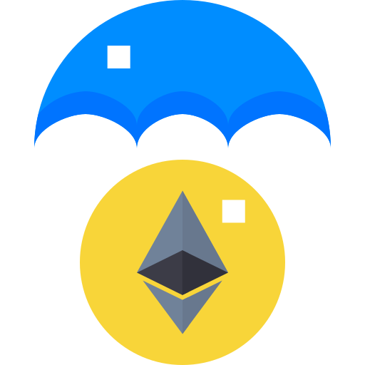 Ethereum Pixelmeetup Flat icon