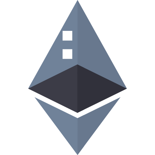 ethereum Pixelmeetup Flat Ícone