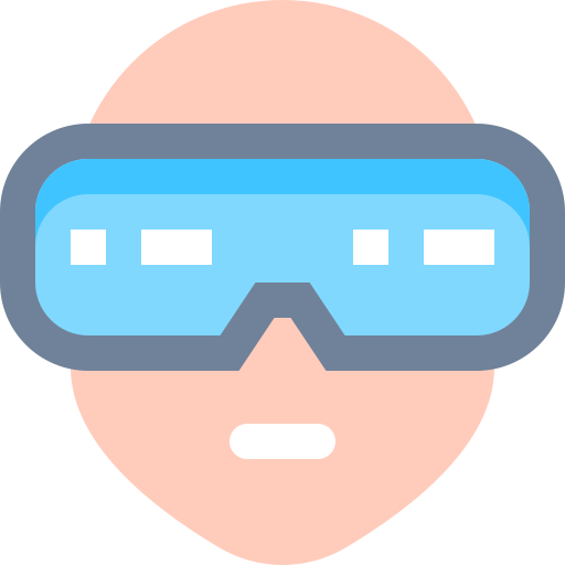 Виртуальная реальность Pixelmeetup Flat иконка