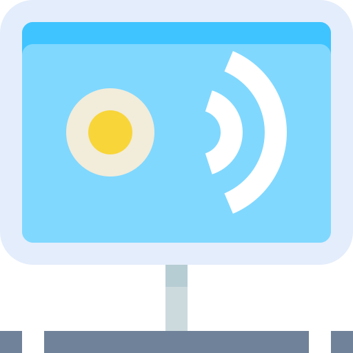 無線 Pixelmeetup Flat icon