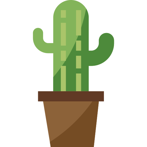 cactus mynamepong Flat icoon