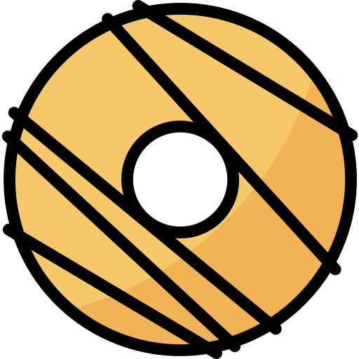 도넛 mynamepong Lineal Color icon