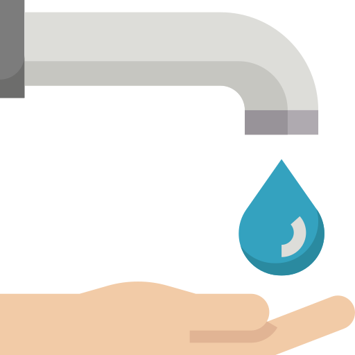 oszczędność wody mynamepong Flat ikona