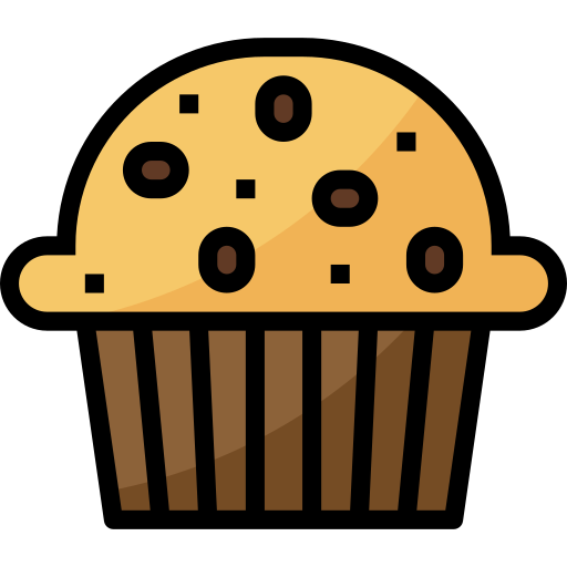 muffin mynamepong Lineal Color icon