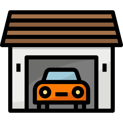 Garage mynamepong Lineal Color icon