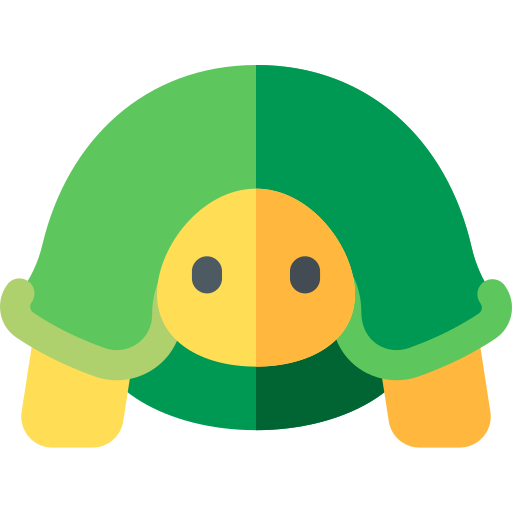 Turtle Basic Rounded Flat icon