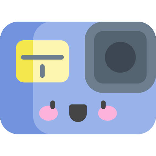 ゴープロ Kawaii Flat icon