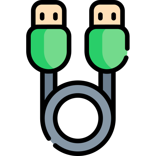 usb-kabel Kawaii Lineal color icon