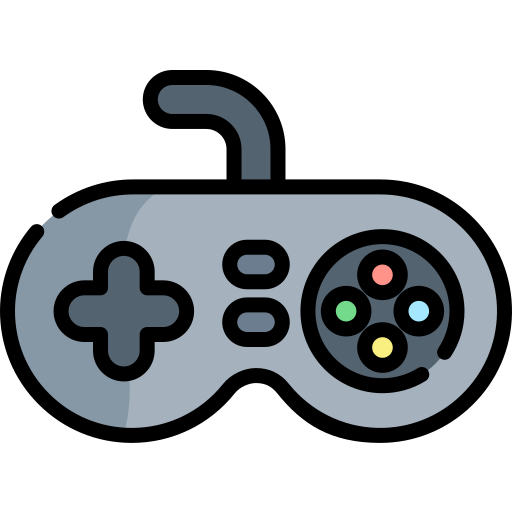 Игровой контроллер Kawaii Lineal color иконка