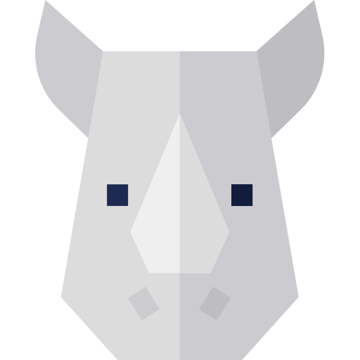 Носорог Basic Straight Flat иконка