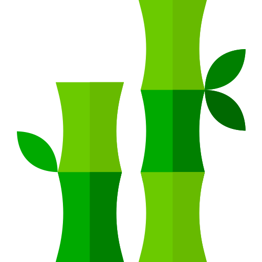 Bambú Basic Straight Flat icono