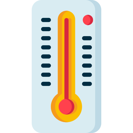 thermometer Good Ware Flat icon