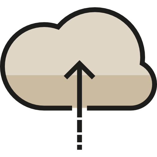 cloud computing Detailed Straight Lineal color Icône