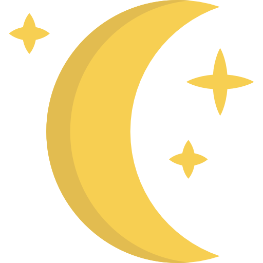 달의 위상 Special Flat icon