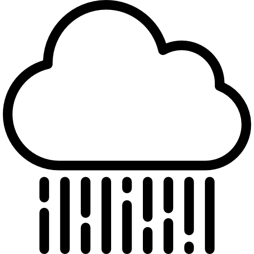 deszcz Special Lineal ikona