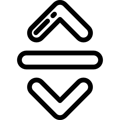 スクロール Detailed Rounded Lineal icon
