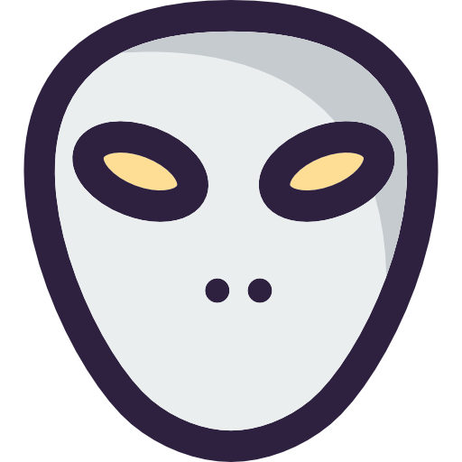 Alien Smooth Contour Color icon