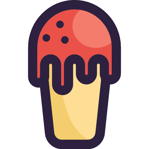 アイスクリーム Smooth Contour Color icon