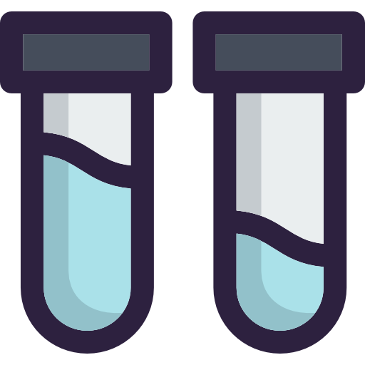 Test tube Smooth Contour Color icon
