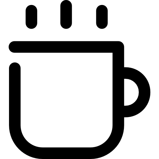 Кофейная чашка Smooth Contour Lineal иконка