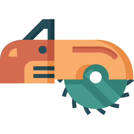 Circular saw Good Ware Flat icon