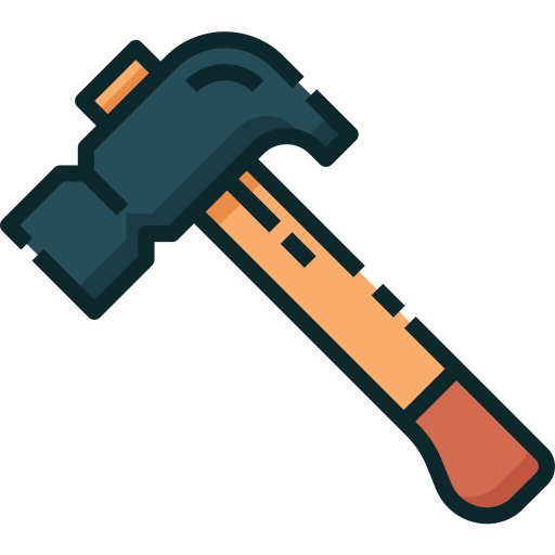 Hammer Good Ware Lineal Color icon