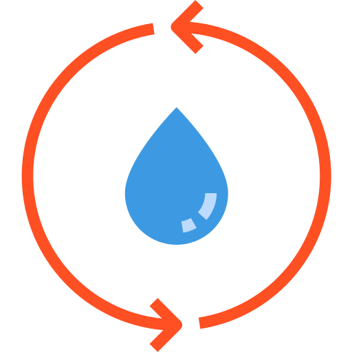 Water energy itim2101 Flat icon