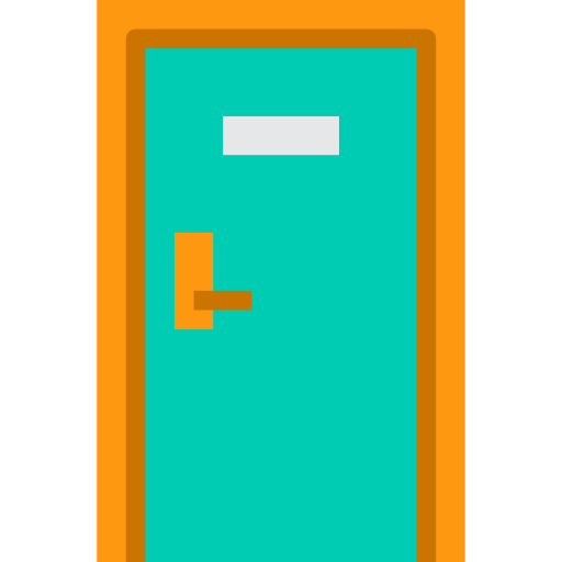 Door itim2101 Flat icon
