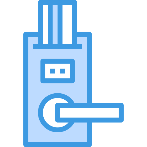 Key card itim2101 Blue icon