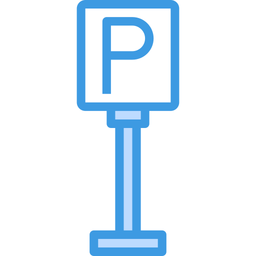 parkeren itim2101 Blue icoon