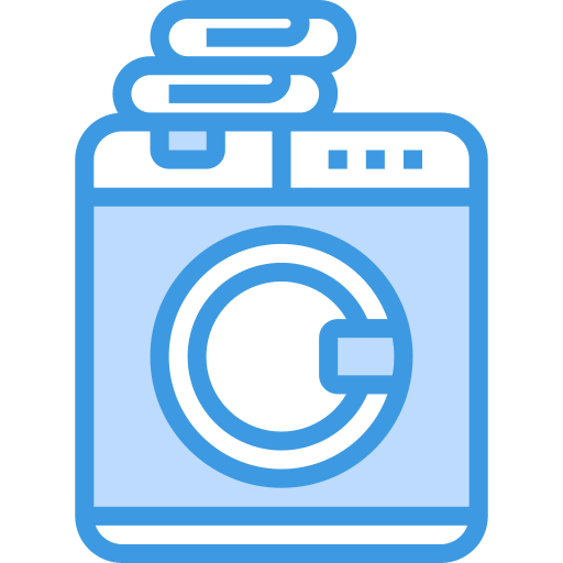 Washing machine itim2101 Blue icon
