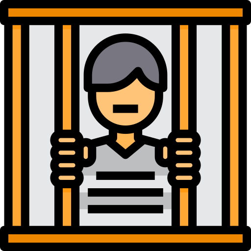 więzienie itim2101 Lineal Color ikona