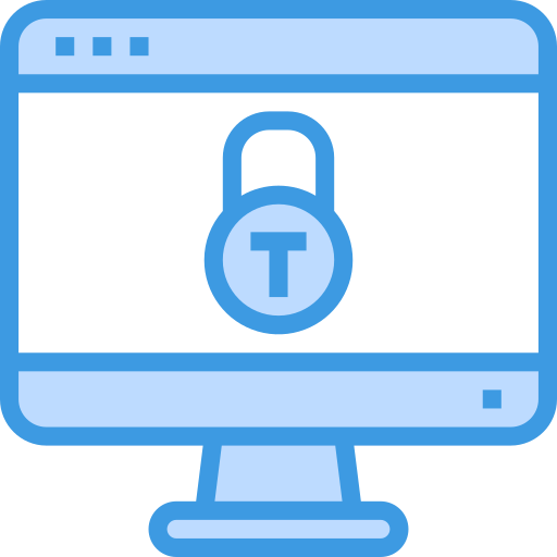 Lock itim2101 Blue icon