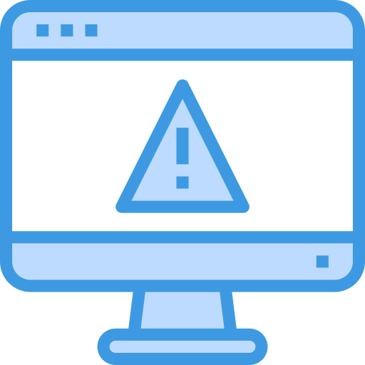 Warning itim2101 Blue icon
