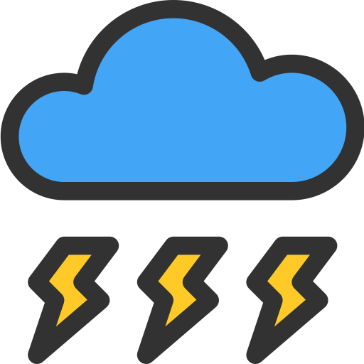 Storm Deemak Daksina Lineal color icon