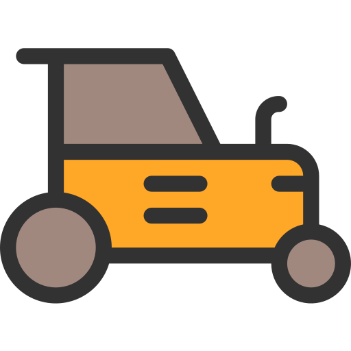 Tractor Deemak Daksina Lineal color icono