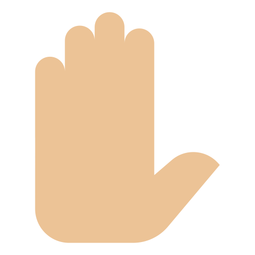 mano Generic color fill icono