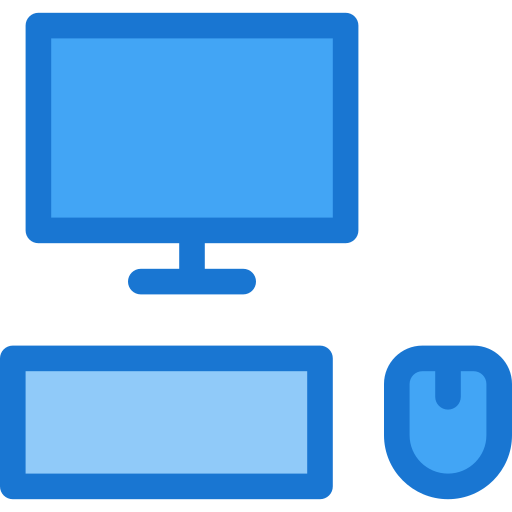 komputer Deemak Daksina Blue ikona