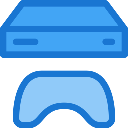 videospielkonsole Deemak Daksina Blue icon