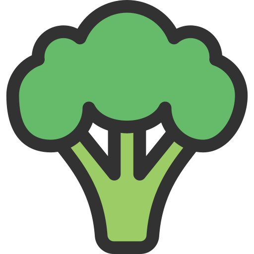 Broccoli Deemak Daksina Lineal color icon