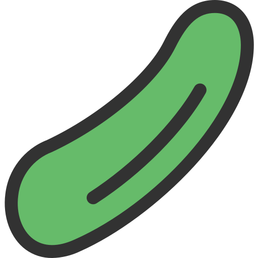 Cucumber Deemak Daksina Lineal color icon
