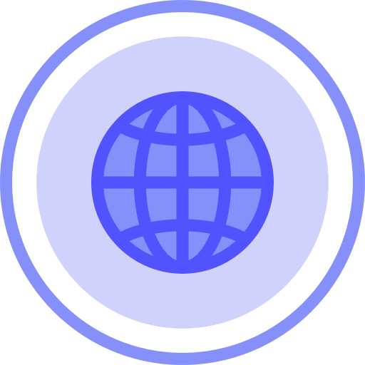 weltweit Iconixar Flat icon