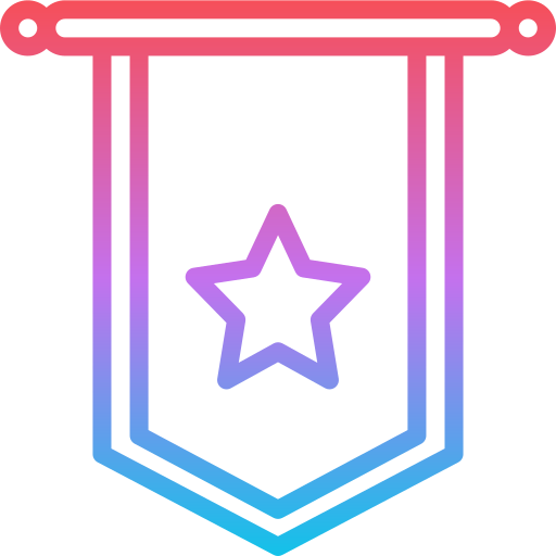 badge Iconixar Gradient Icône