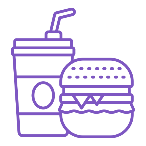 comida rápida Generic color outline icono