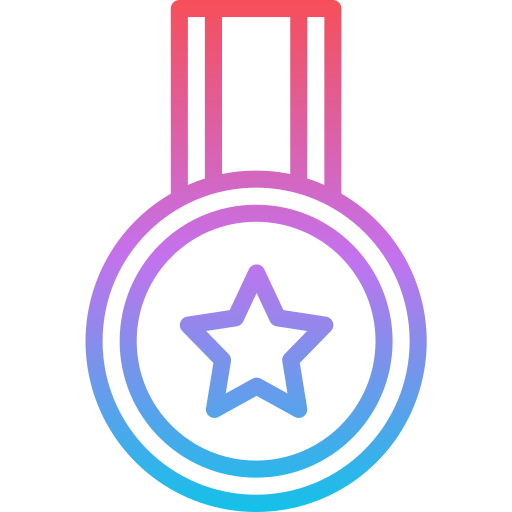 medaille Iconixar Gradient icoon