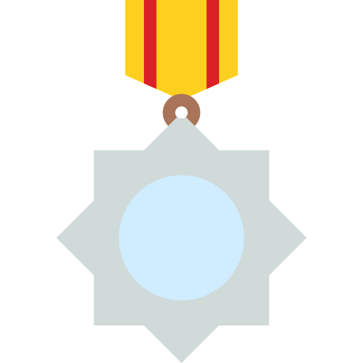 medaille Iconixar Flat icoon